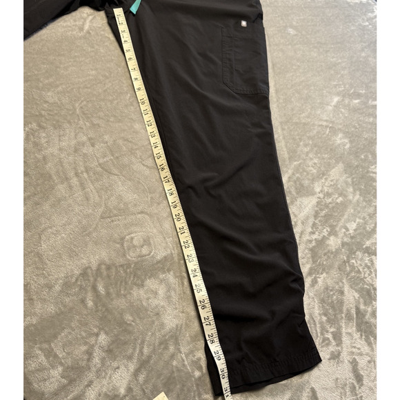 Figs Zamora Pants Women XL Black Classic Fit Drawstring Joggers Scrub - Picture 2 of 9
